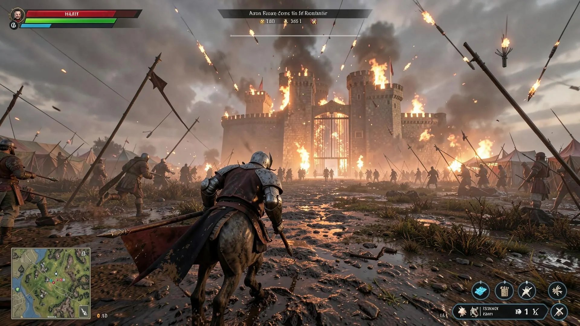 Gameplay généré illustrant les environnements 3D