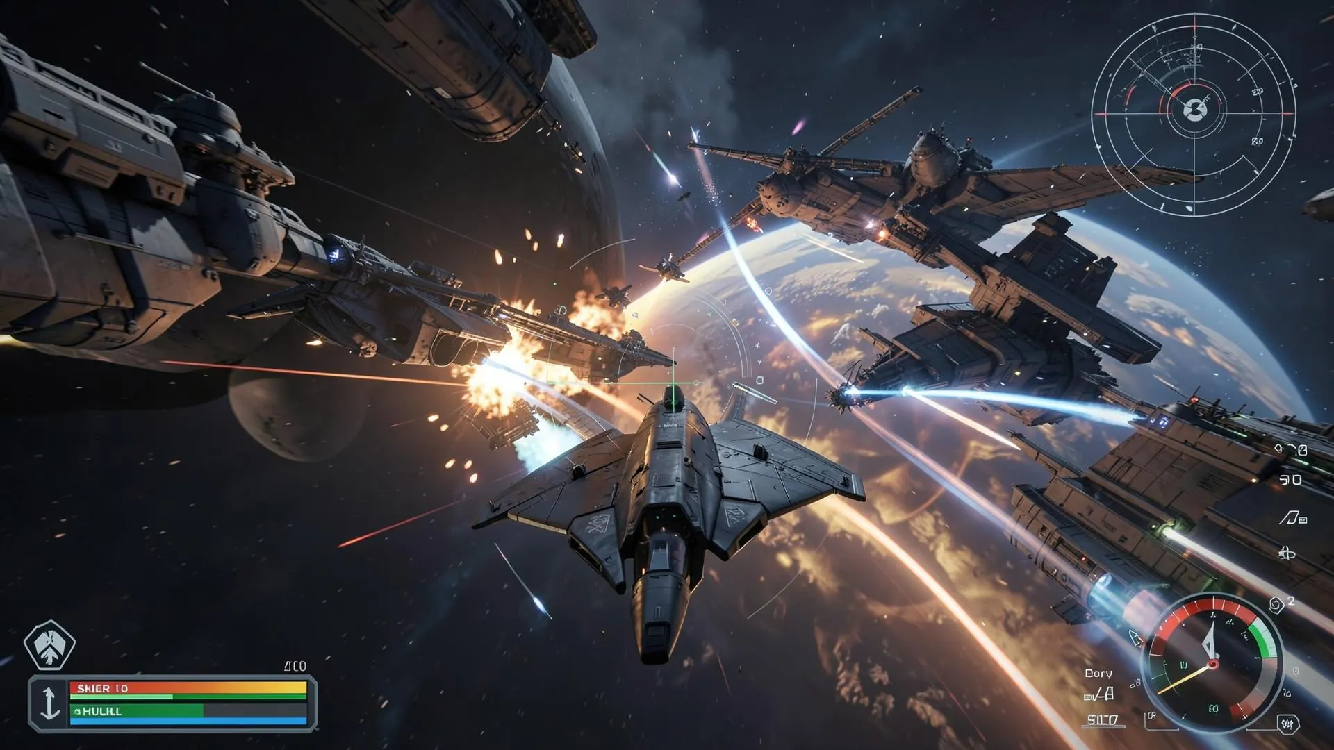 Gameplay généré illustrant le multijoueur en ligne